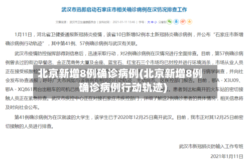 北京新增8例确诊病例(北京新增8例确诊病例行动轨迹)-第2张图片