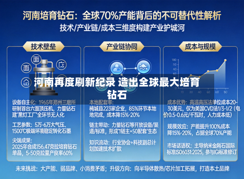 河南再度刷新纪录 造出全球最大培育钻石-第2张图片
