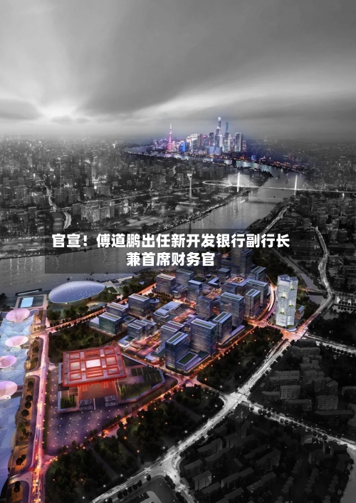 官宣！傅道鹏出任新开发银行副行长兼首席财务官