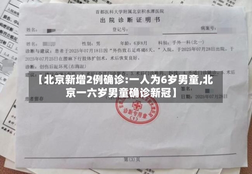 【北京新增2例确诊:一人为6岁男童,北京一六岁男童确诊新冠】-第2张图片