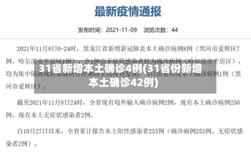 31省新增本土确诊4例(31省份新增本土确诊42例)-第2张图片