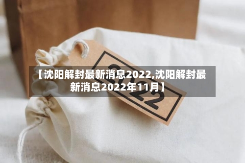 【沈阳解封最新消息2022,沈阳解封最新消息2022年11月】-第3张图片