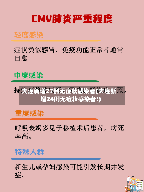 大连新增27例无症状感染者(大连新增24例无症状感染者!)