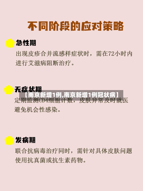 【南京新增1例,南京新增1例冠状病】-第2张图片
