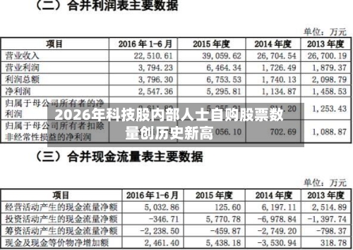 2026年科技股内部人士自购股票数量创历史新高-第3张图片