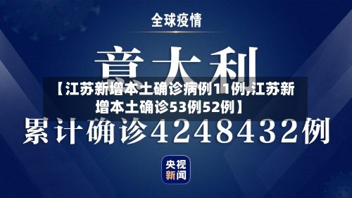 【江苏新增本土确诊病例11例,江苏新增本土确诊53例52例】-第2张图片