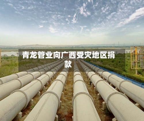 青龙管业向广西受灾地区捐款-第3张图片