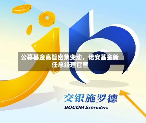 公募基金高管密集变动，诺安基金新任总经理官宣-第2张图片