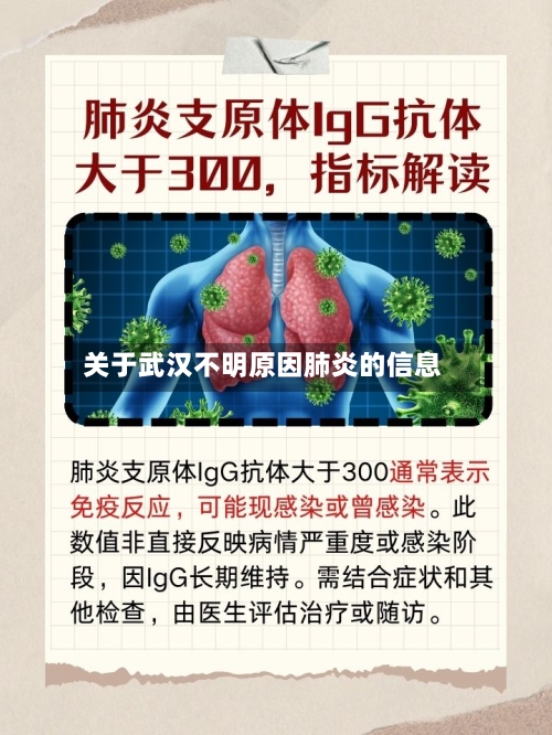 关于武汉不明原因肺炎的信息-第3张图片
