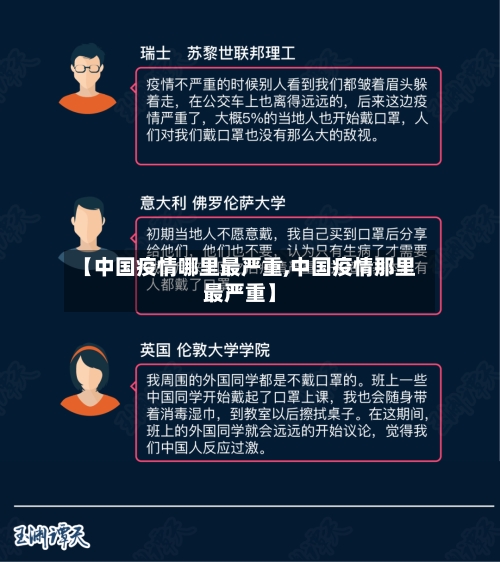 【中国疫情哪里最严重,中国疫情那里最严重】-第2张图片