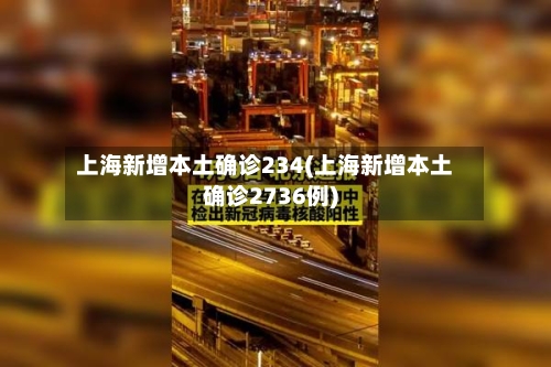 上海新增本土确诊234(上海新增本土确诊2736例)