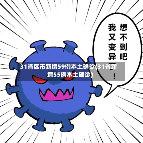31省区市新增59例本土确诊(31省新增55例本土确诊)