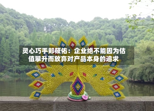 灵心巧手郏筱佑：企业绝不能因为估值攀升而放弃对产品本身的追求-第2张图片