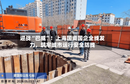 迎战“巴威”！上海国资国企全线发力，筑牢城市运行安全防线