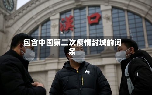 包含中国第二次疫情封城的词条
