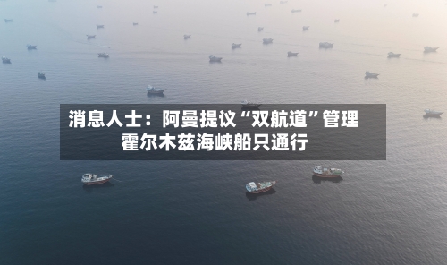 消息人士：阿曼提议“双航道”管理霍尔木兹海峡船只通行-第2张图片