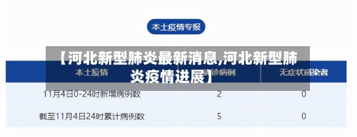 【河北新型肺炎最新消息,河北新型肺炎疫情进展】-第2张图片