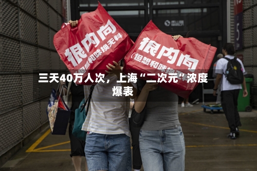 三天40万人次，上海“二次元”浓度爆表-第3张图片