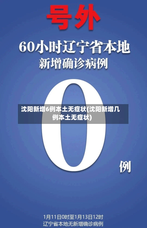 沈阳新增6例本土无症状(沈阳新增几例本土无症状)-第2张图片