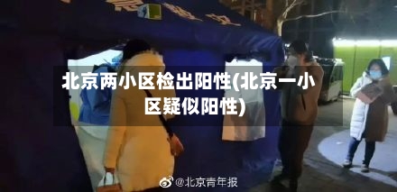 北京两小区检出阳性(北京一小区疑似阳性)-第3张图片