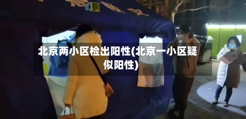北京两小区检出阳性(北京一小区疑似阳性)