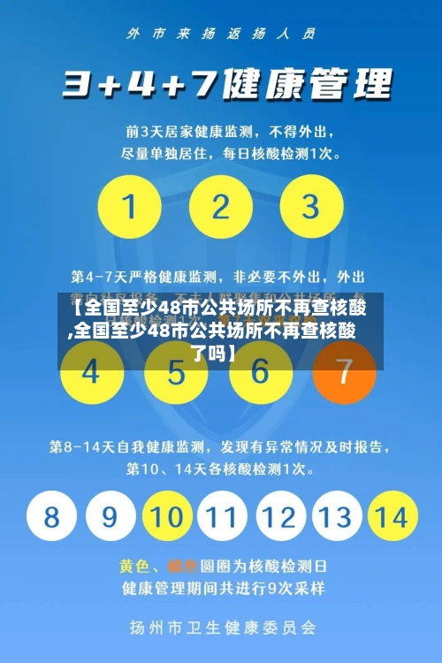 【全国至少48市公共场所不再查核酸,全国至少48市公共场所不再查核酸了吗】-第2张图片
