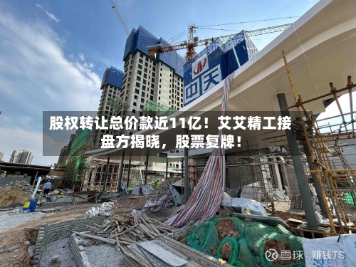 股权转让总价款近11亿！艾艾精工接盘方揭晓	，股票复牌！-第2张图片