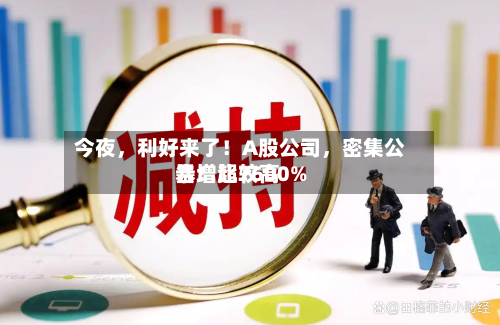 今夜，利好来了！A股公司	，密集公告！比较高暴增超7600%-第2张图片