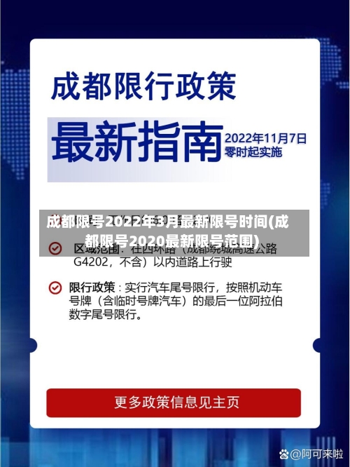 成都限号2022年3月最新限号时间(成都限号2020最新限号范围)-第2张图片