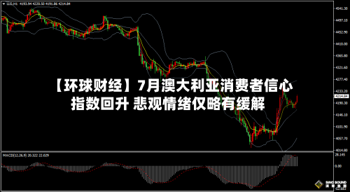 【环球财经】7月澳大利亚消费者信心指数回升 悲观情绪仅略有缓解