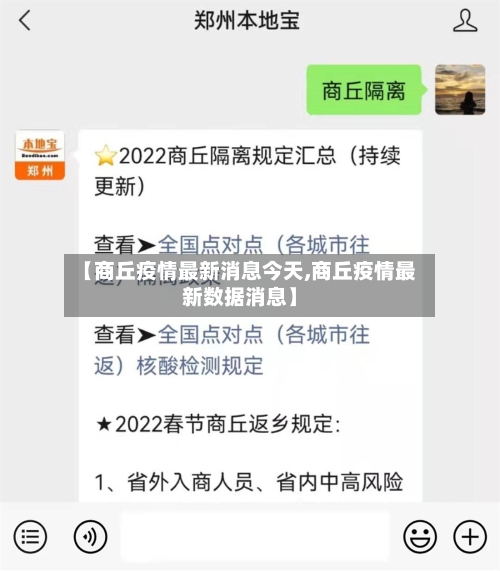 【商丘疫情最新消息今天,商丘疫情最新数据消息】-第3张图片