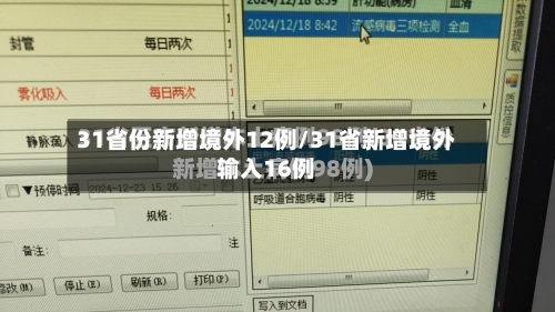 31省份新增境外12例/31省新增境外输入16例-第2张图片