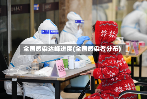 全国感染达峰进度(全国感染者分布)