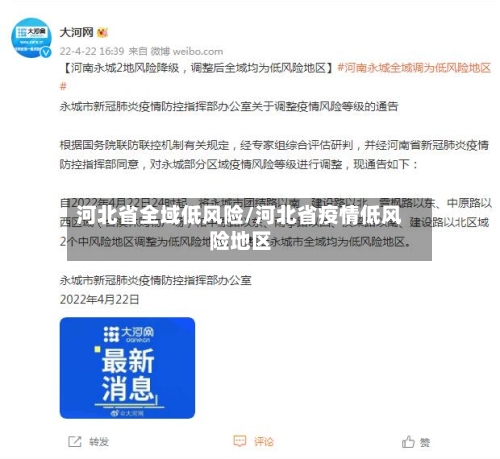 河北省全域低风险/河北省疫情低风险地区-第2张图片