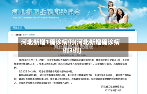河北新增1确诊病例(河北新增确诊病例3例)-第2张图片