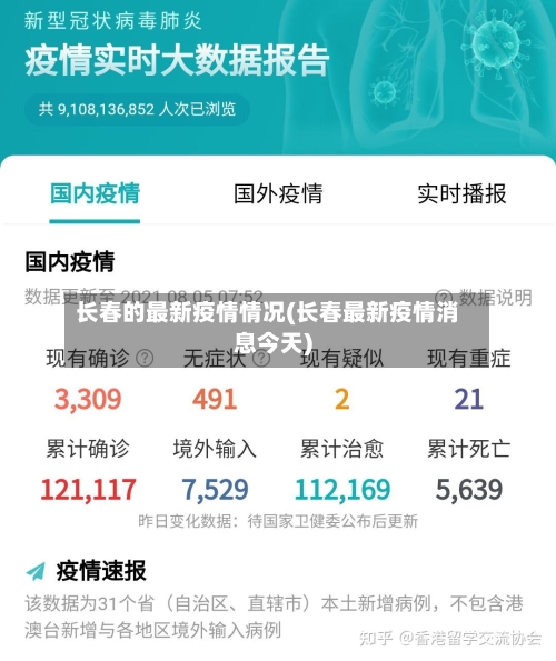 长春的最新疫情情况(长春最新疫情消息今天)