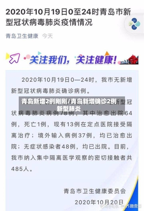 青岛新增2例刚刚/青岛新增确诊2例新型肺炎-第2张图片