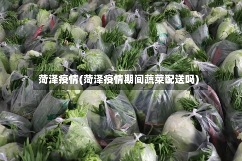 菏泽疫情(菏泽疫情期间蔬菜配送吗)-第2张图片
