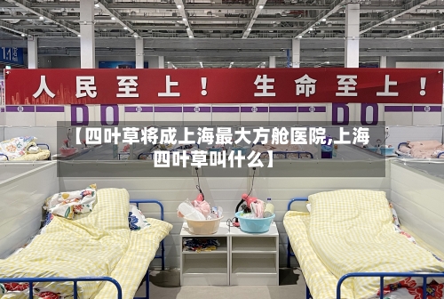 【四叶草将成上海最大方舱医院,上海四叶草叫什么】-第2张图片