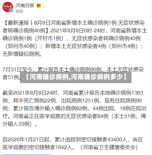 【河南确诊病例,河南确诊病例多少】-第2张图片