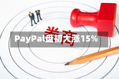 PayPal盘初大涨15%