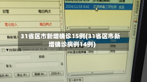 31省区市新增确诊15例(31省区市新增确诊病例14例)-第2张图片