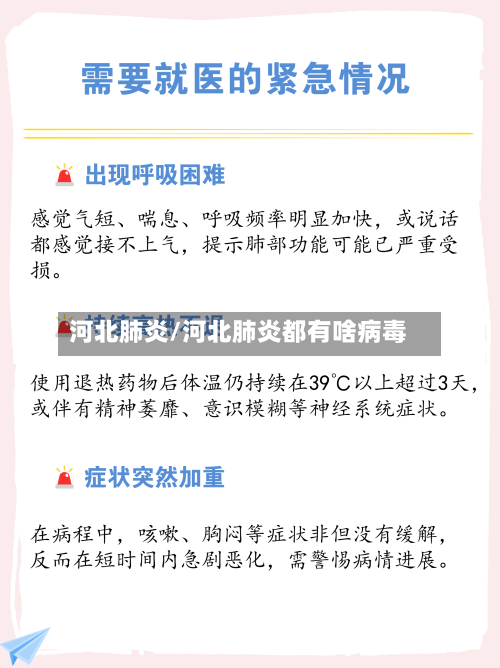 河北肺炎/河北肺炎都有啥病毒