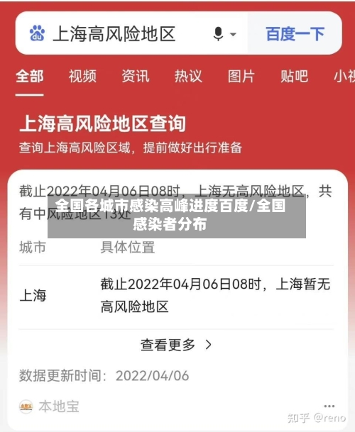 全国各城市感染高峰进度百度/全国感染者分布-第2张图片