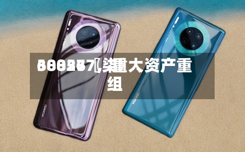 68827〖柒〗、300567，重大资产重组