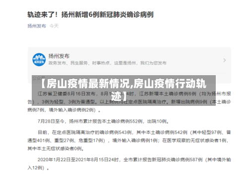 【房山疫情最新情况,房山疫情行动轨迹】-第2张图片