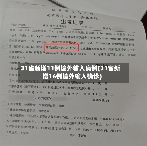 31省新增11例境外输入病例(31省新增16例境外输入确诊)-第2张图片