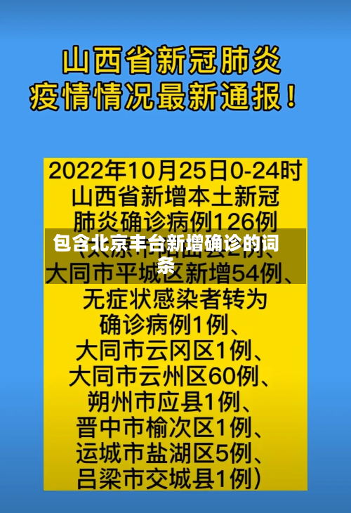 包含北京丰台新增确诊的词条-第3张图片