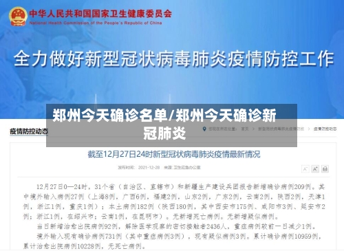 郑州今天确诊名单/郑州今天确诊新冠肺炎-第3张图片