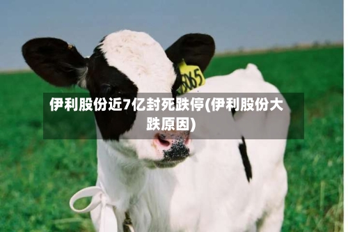伊利股份近7亿封死跌停(伊利股份大跌原因)-第3张图片
